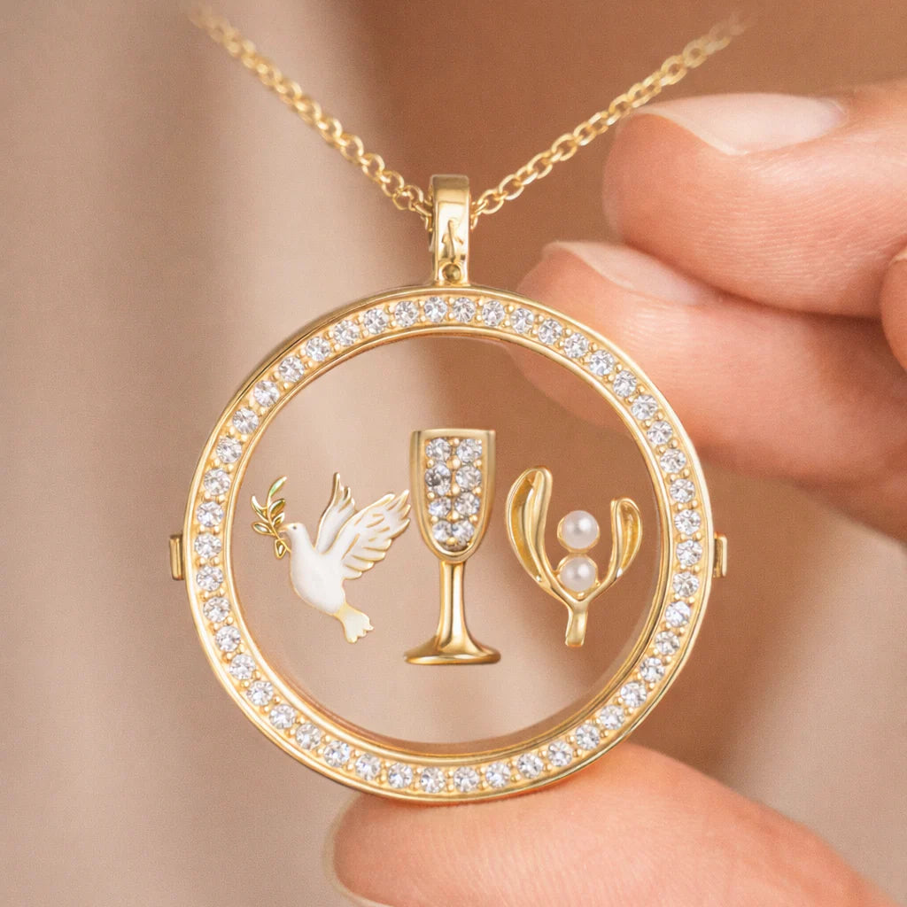 Collar de Charms Religiosos